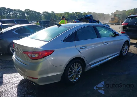 2015 Hyundai Sonata Limited из США, поврежденный, VIN 5NPE34AF5FH245217